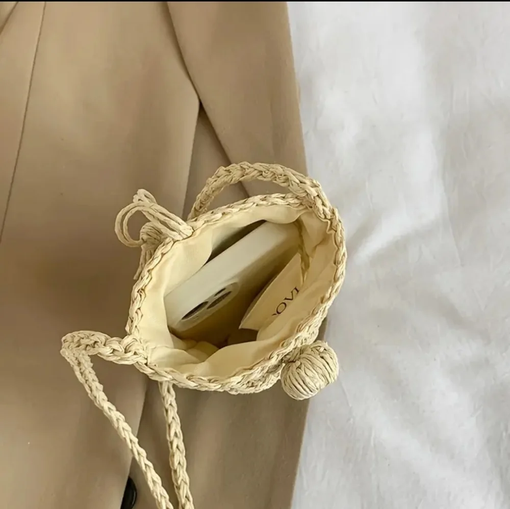 NEW! Stylish Straw  Mini Bag